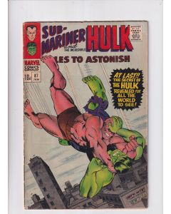 Tales to Astonish (1959) #  87 UK Price (4.5-VG+) (2244819) Sub-Mariner, Hulk