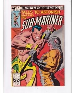 Tales to Astonish (1979) #   6 UK Price  (7.0-FVF) Tiger Shark