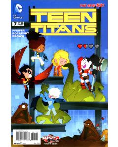 Teen Titans (2014) #   7 Cover B (9.0-VFNM) Harley Quinn variant