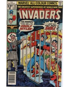 Invaders (1975) #  19 UK Price (6.0-FN) 1st (cameo) Union Jack II (Brian Falsworth)