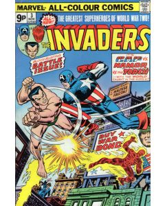 Invaders (1975) #   3 UK Price (5.0-VGF) 1st U-Man