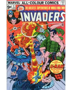 Invaders (1975) #   4 UK Price (7.0-FVF) U-Man
