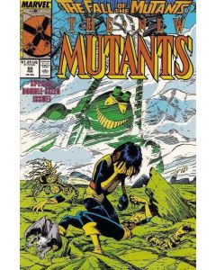 New Mutants (1983) #  60 (8.0-VF) The Fall of the Mutants, Slight spine discoloration