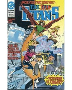 New Teen Titans (1984) #  80 (6.0-FN)  Meet the all New Teen Titans