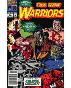 New Warriors (1990) #  21 Newsstand (7.0-FVF)