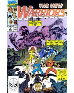 New Warriors (1990) #   2 (8.0-VF) 1st Midnight's Fire