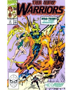 New Warriors (1990) #   5 (7.0-FVF) 1st Star Thief