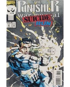 Punisher War Journal (1988) #  61 Silver Foil Embossed cover (8.0-VF)