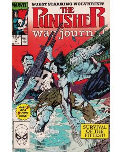 Punisher War Journal (1988) #   7 (7.0-FVF) Wolverine