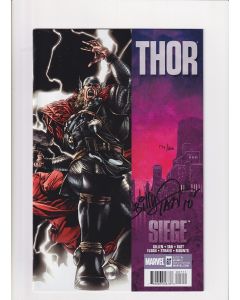 Thor (2007) # 607 DF Signed and Numbered Billy Tan with CoA (9.0-VFNM) Siege