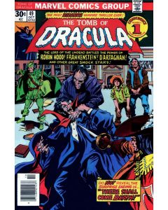 Tomb of Dracula (1972) #  49 (5.0-VGF)  Blade, Robin Hood, Frankenstein's Monster