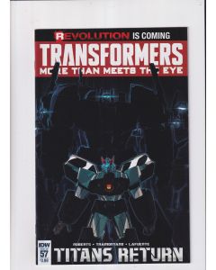 Transformers More Than Meets the Eye (2012) #  57 (7.5-VF-) (2323149) Final Issue