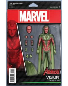 Avengers (2017) # 1 Action Figure Variant (8.0-VF)