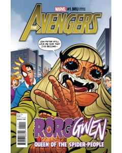 Avengers (2017) #   1.MU Gwenster Variant (8.0-VF)