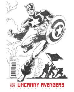 Uncanny Avengers (2015) #  11 Cover C (9.2-NM) Steranko Variant