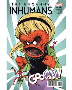 Uncanny Inhumans (2015) #   1.MU Gwenster Variant (9.0-NM) GooGwen Cover