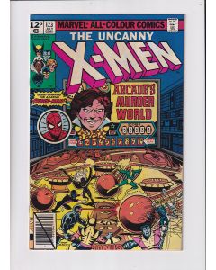 Uncanny X-Men (1963) # 123 UK Price (4.5-VG+) (493055) Spider-Man, Staple rust