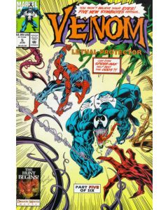 Venom Lethal Protector (1993) #   5 (8.0-VF) Spider-Man