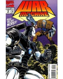 War Machine (1994) #   2 (8.0-VF) Cable, Deathlok, With Marvel Master Prints card