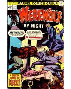 Werewolf by Night (1972) #  29 (5.0-VGF) Dr. Glitternight