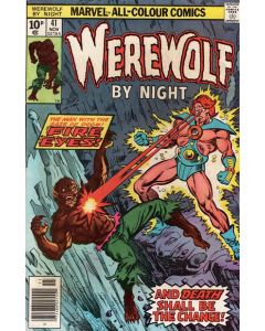 Werewolf by Night (1972) #  41 UK Price (4.0-VG) Brother Voodoo