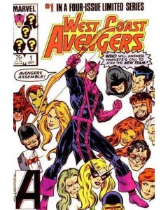 West Coast Avengers (1984) # 1-4 (8.0-VF) Complete Set