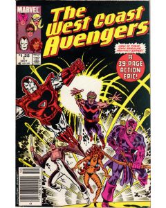 Avengers West Coast (1985) # 1 Newsstand (7.0-FVF) Ultron