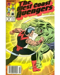 Avengers West Coast (1985) #  25 Mark Jewelers (7.0-FVF) Abomination