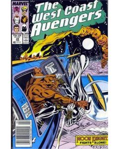 Avengers West Coast (1985) #  29 Newsstand (8.0-VF) Moon Knight, Shroud, Taurus