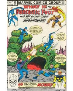 What If (1977) #  36 (7.0-FVF) Fantastic Four, Nova