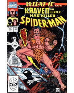 What If (1989) #  17 (7.0-FVF) Spider-Man, Kraven