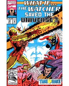 What If (1989) #  39 (7.0-FVF) The Watcher, TVA, Wolverine Lord of Vampires