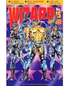 Wizard The Comics Magazine (1991) #  15 (5.0-VGF) with poster