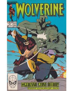 Wolverine (1988) #  14 (6.0-FN) The Gehenna Stone Affair Pt. 4