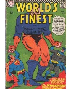 World's Finest (1941) # 158 (4.0-VG) The Invulnerable Super-Enemy