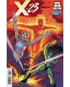 X-23 (2018) #   3 Cover B (8.0-VF) The Cuckoos, Fantastic Four Variant