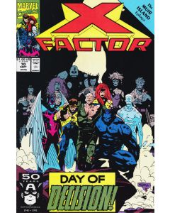 X-Factor (1986) #  70 (7.0-FVF) Muir Island Saga Epilogue, Mike Mignola cover