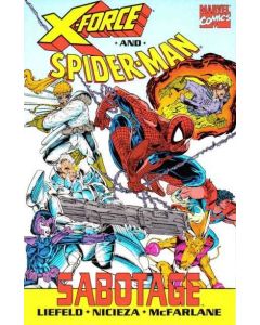 X-Force and Spider-man Sabotage TPB (1992) #   1 1st Print (9.2-NM)
