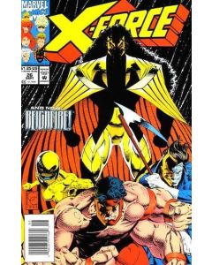 X-Force (1991) #  26 Newsstand (6.0-FN) 1st Reignfire