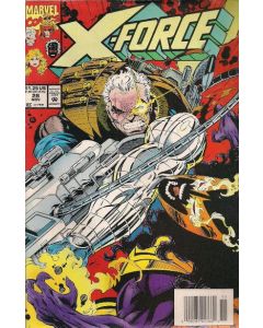 X-Force (1991) #  28 Newsstand Penstripe (6.0-FN) X-Force rescues Gyrich