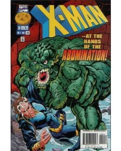 X-Man (1995) #  20 (8.0-VF) Abomination, With cards