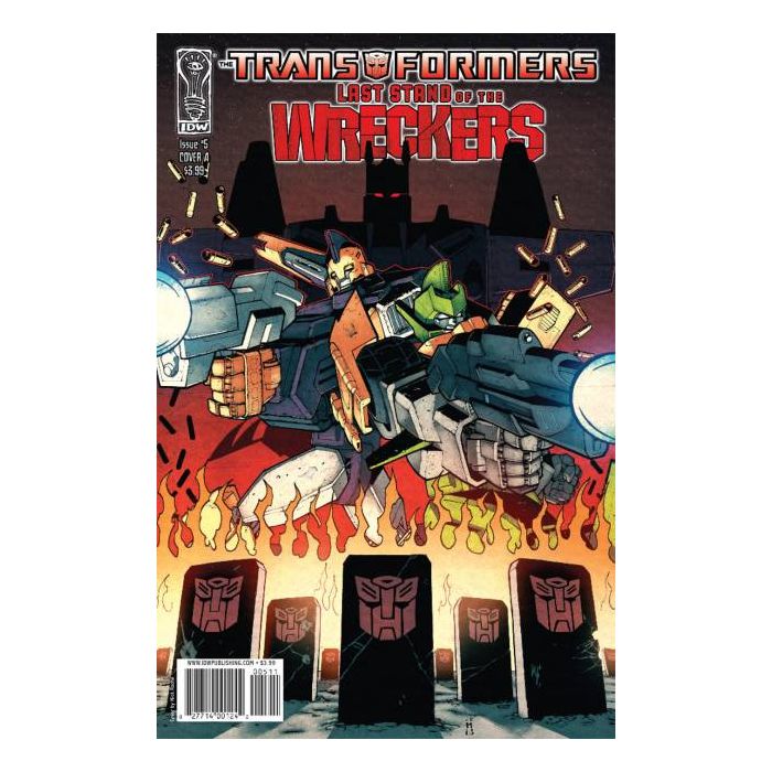Transformers Last Stand of the Wreckers (2010) # 5 Cover A