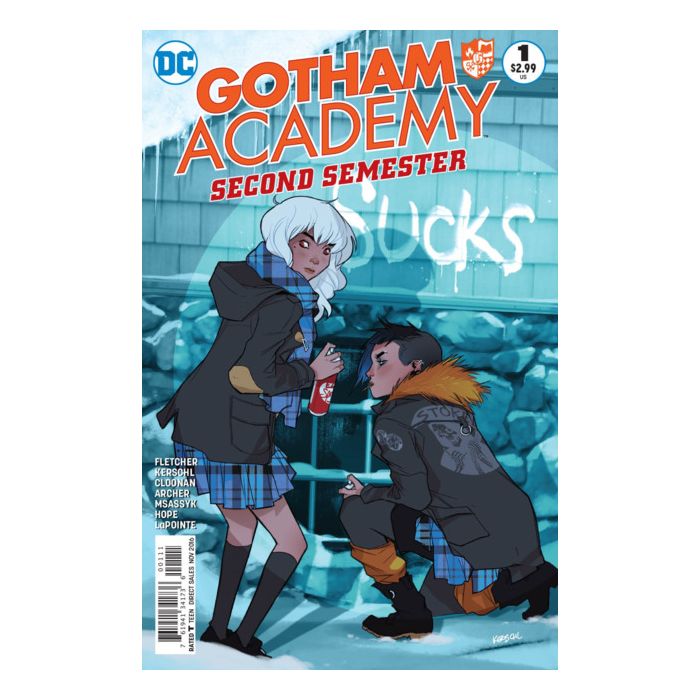 2016 8.0-VF #  10 Gotham Academy Second Semester 