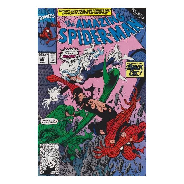 Amazing Spider-Man (1963) # 342 () Black Cat, Scorpion House Of M  Comics