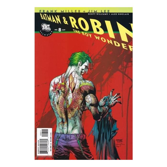 All Star Batman and Robin The Boy Wonder 2005 8 7.0 FVF Joker House Of M Comics