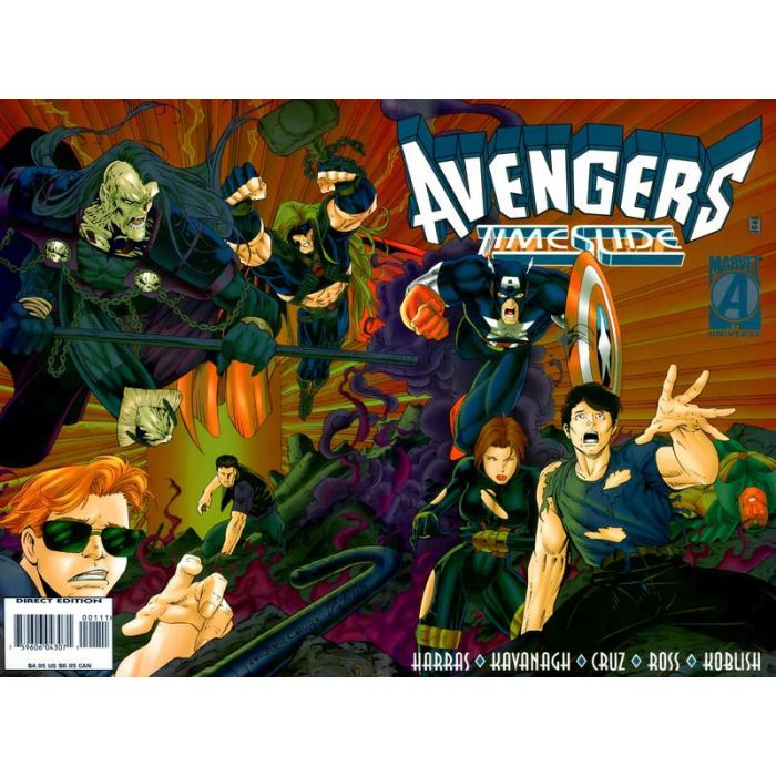 Timeslide No.1 Avengers 1996 One-Shot Foil Cover