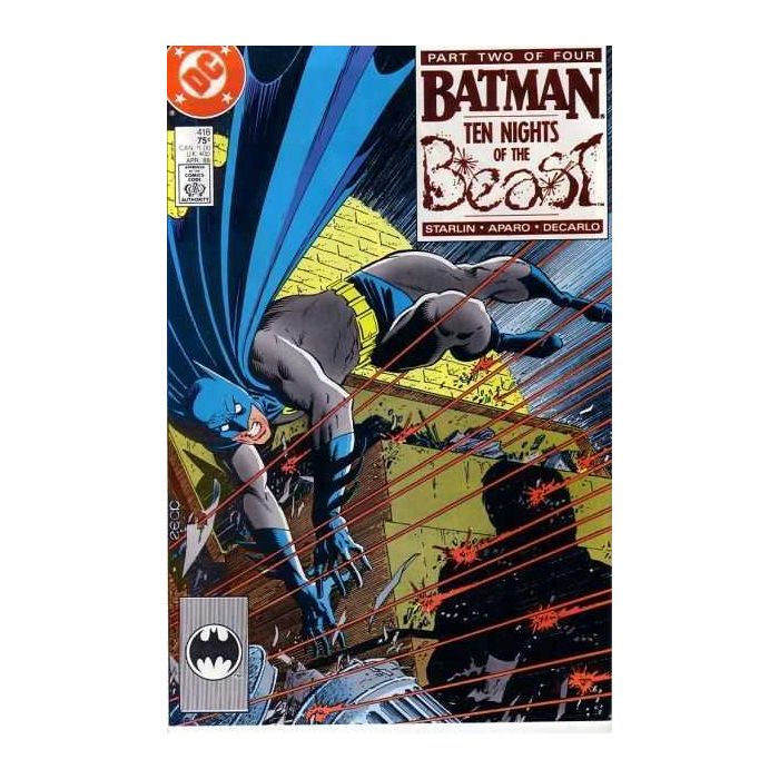 Batman (1940) # 417-420 (//VF+) 1st app KGBeast COMPLETE SET RUN  House Of M Comics