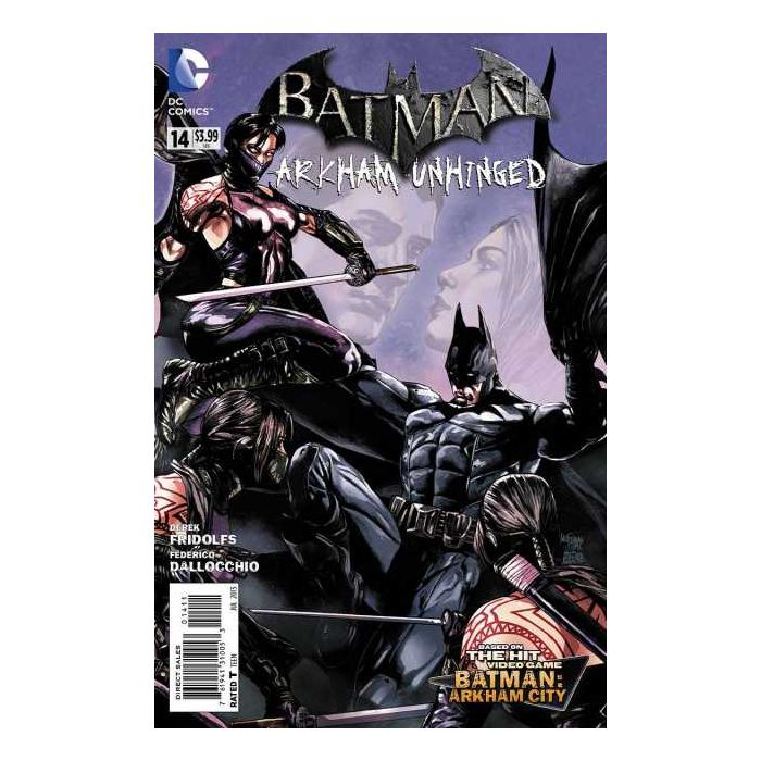 Batman Arkham Unhinged (2012) # 14 () Talia al Ghul House Of M Comics