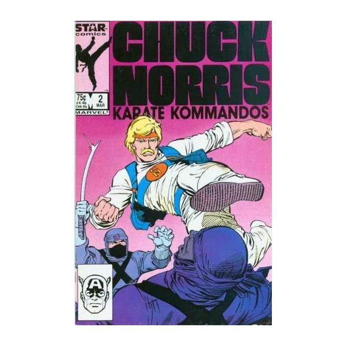 Chuck Norris Karate Kommandos (1987) # 2 () Steve Ditko Art House Of M Comics Chuck Norris Karate Kommandos (1987) # 2 () Steve Ditko Art House Of M Comics