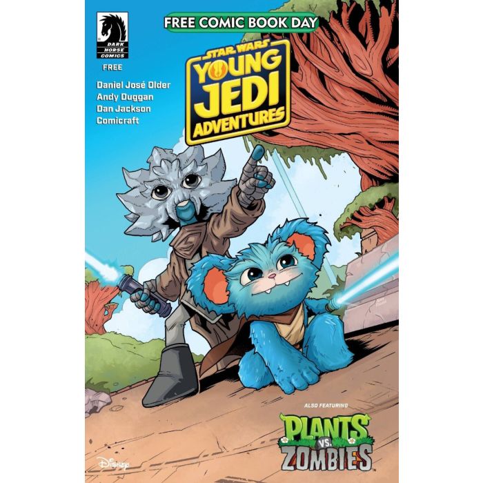 FCBD 2024 STAR WARS YOUNG JEDI ADVENTURES AND PLANTS VS ZOMBIES House ...